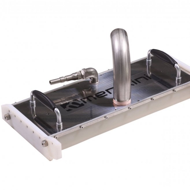 Transportband stoomreiniger